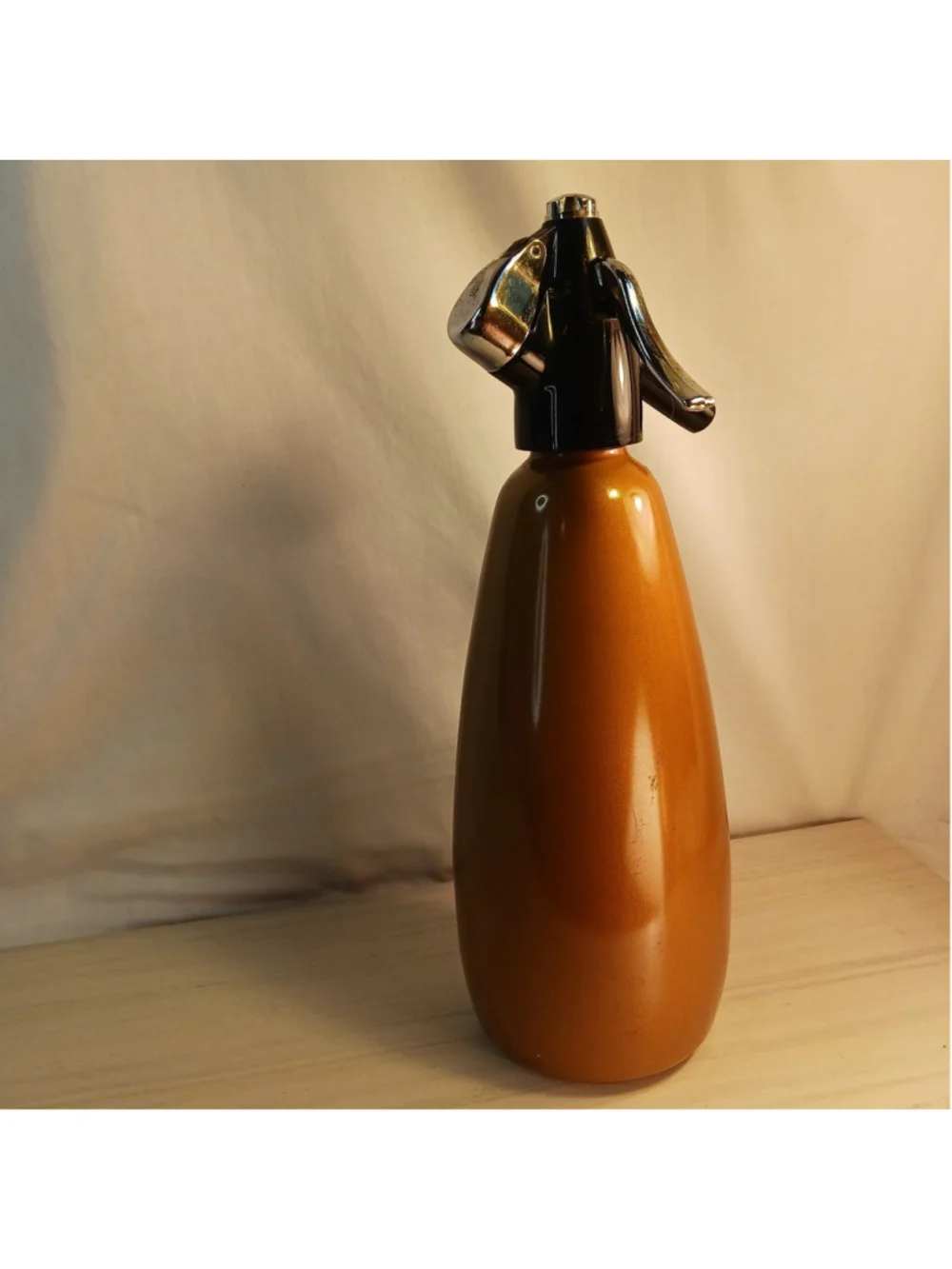 Sparklets BOC Gold Copper Soda Syphon 1950s England